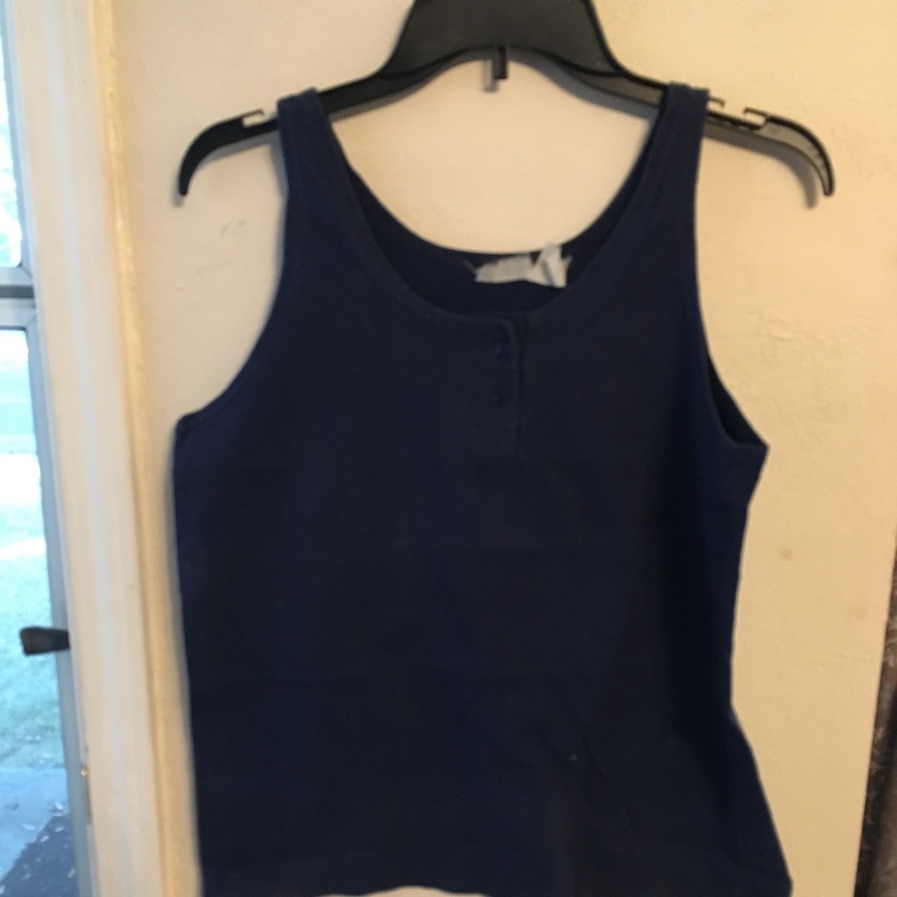 Vintage blue tank top 🌻Free when added to Bundle